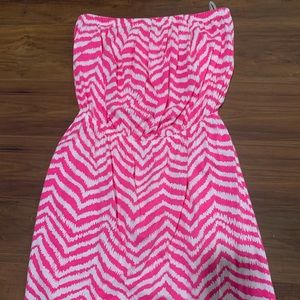 Pink and White Lilly Pulitzer Dress